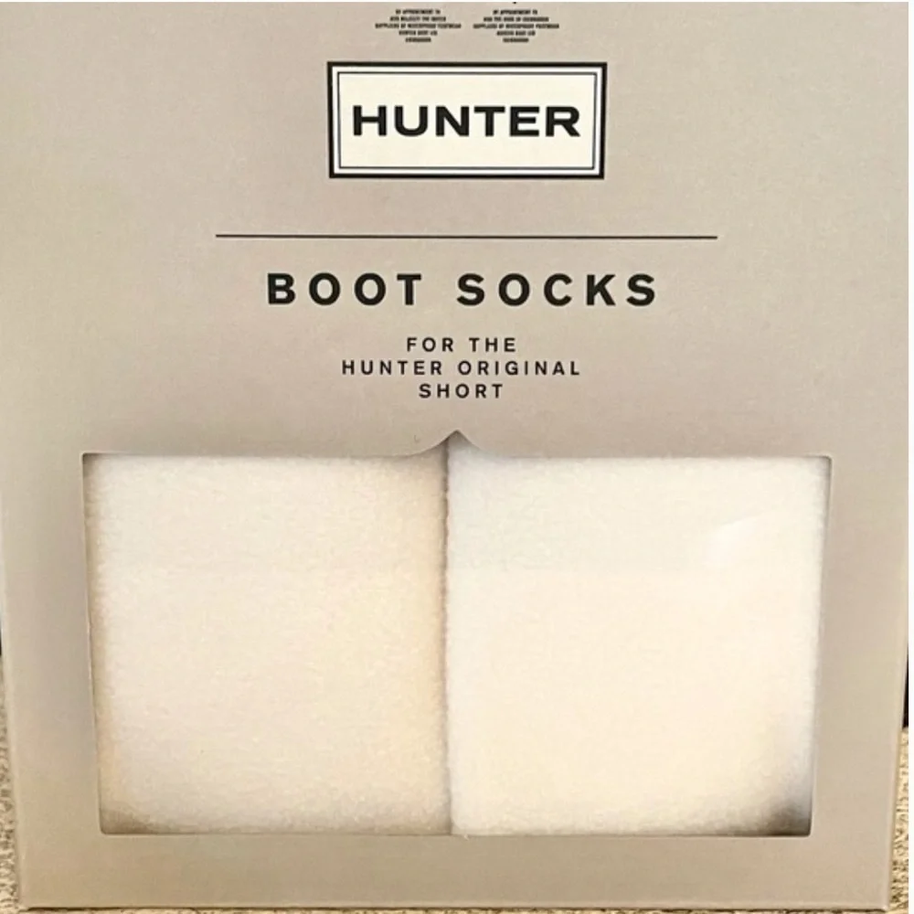 NEW Hunter original short boot fleece socks - Picture 4 of 6